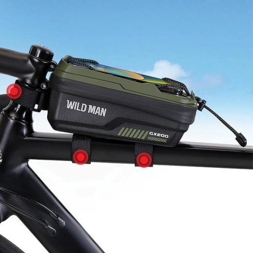 Prindere stabilă pe cadrul bicicletei