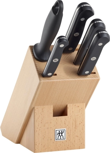 Set de 4 cuțite în bloc Zwilling Gourmet - 4 buc.