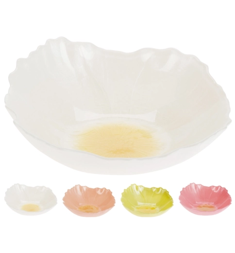 Bol din sticlă în formă de floare 15 cm