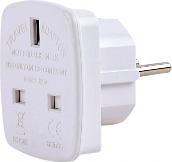 Adaptor de alimentare cu ștecher polonez / priză britanică