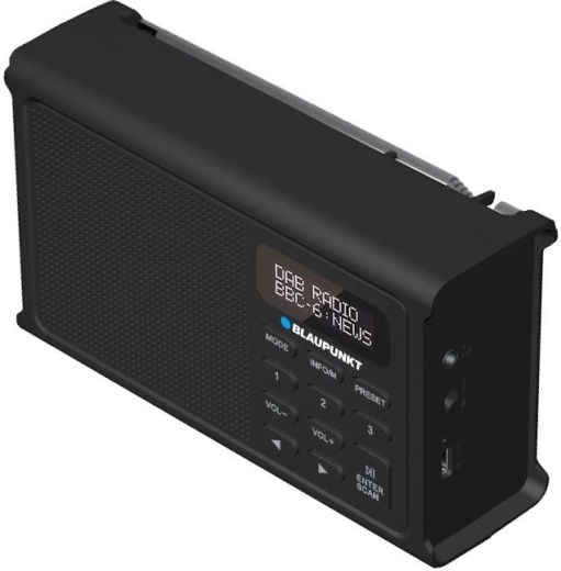Radio digital DAB+ și FM cu RDS