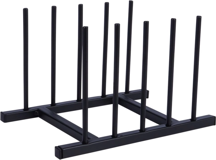 Construcție metalică durabilă, în culoare neagră