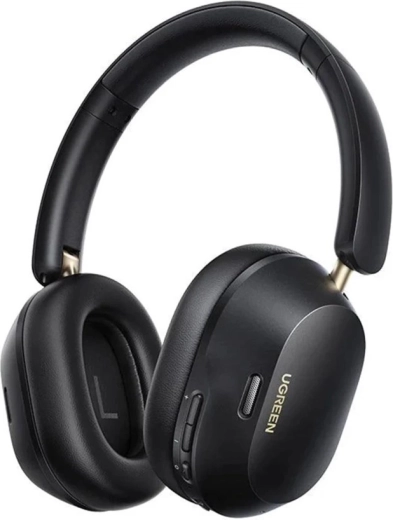 Ugreen HiTune Max 5C căști wireless cu ANC hibrid, Bluetooth 5.4, negre