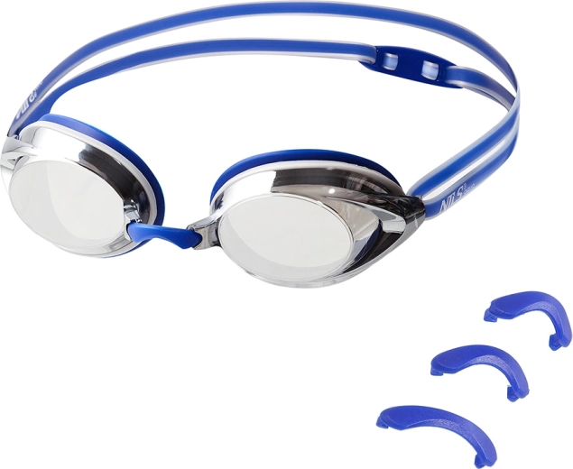 Ochelari de înot NILS Aqua Racing albaștri