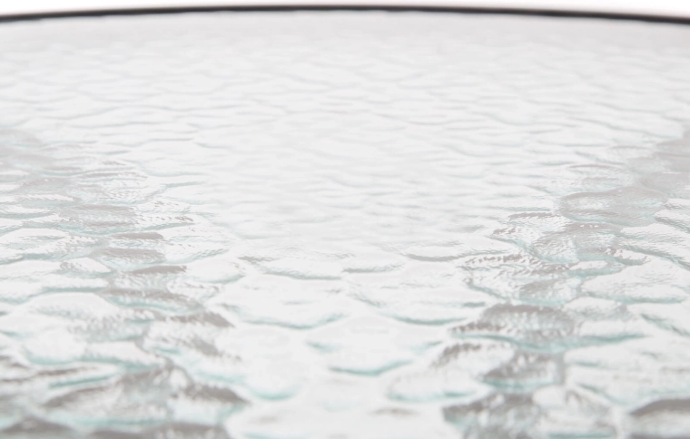 Blat din sticlă rezistent cu textură fină