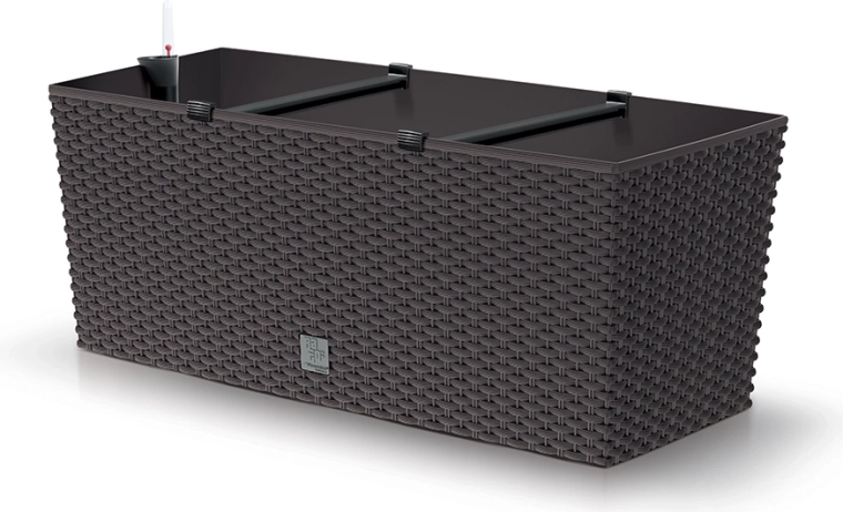 Jardinieră ratan autoirigantă 50 cm umbra