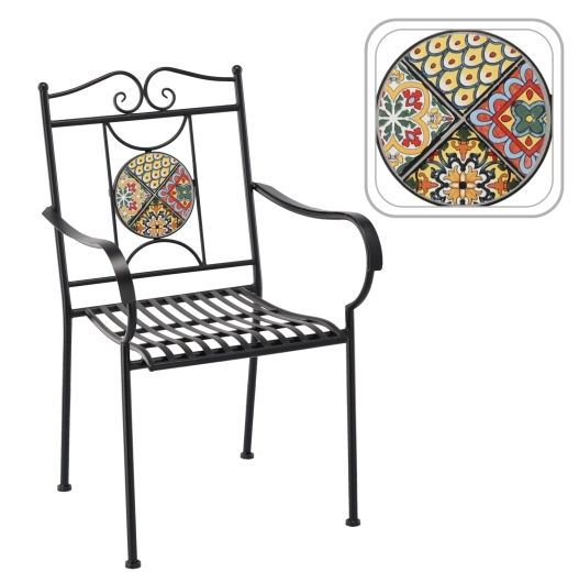 Mozaic decorativ care iese în evidență