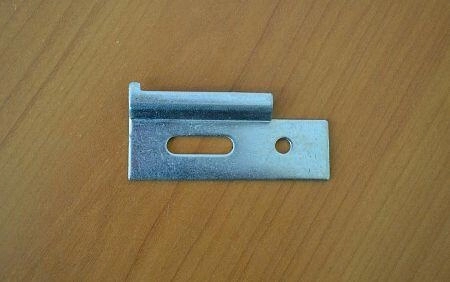 Agățătoare pentru tijă de reglare pentru suspendarea mobilierului de bucătărie în L, oțel