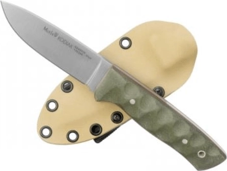 Cuțit de vânătoare Muela Kodiak 10 cm Micarta verde cu teacă Kydex