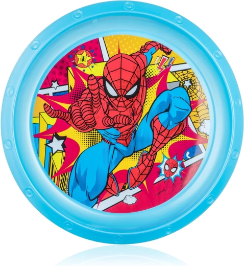 Farfurie din plastic pentru copii 22 cm SPIDER-MAN