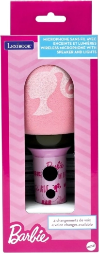 Microfon karaoke wireless luminos Lexibook Barbie