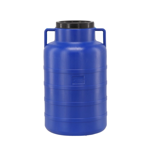 Vas de fermentație din plastic 60 l cu capac și mânere din HDPE
