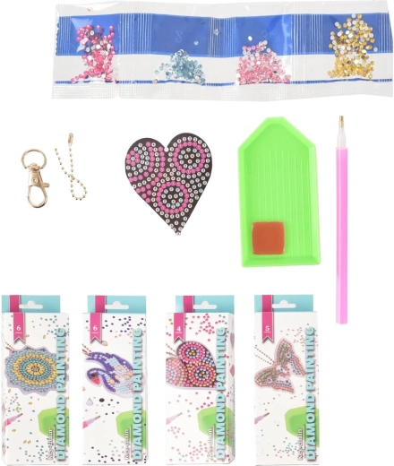 Set creativ pictură cu diamante – breloc UH