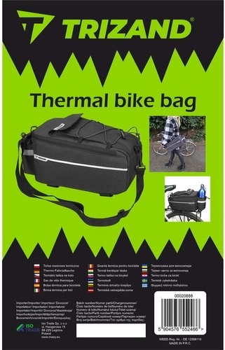 Trizand geantă termo mare pentru bicicletă pe portbagaj