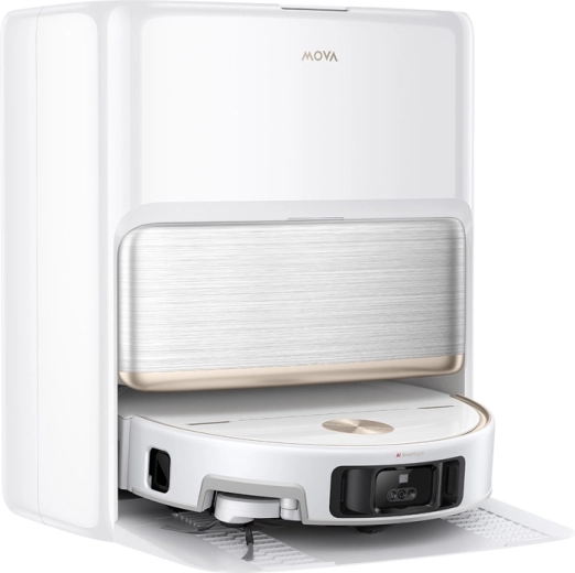 Aspirator robot cu mop MOVA V70 ultra complete alb