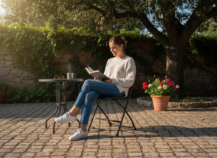 Confort pe terasă și în grădină