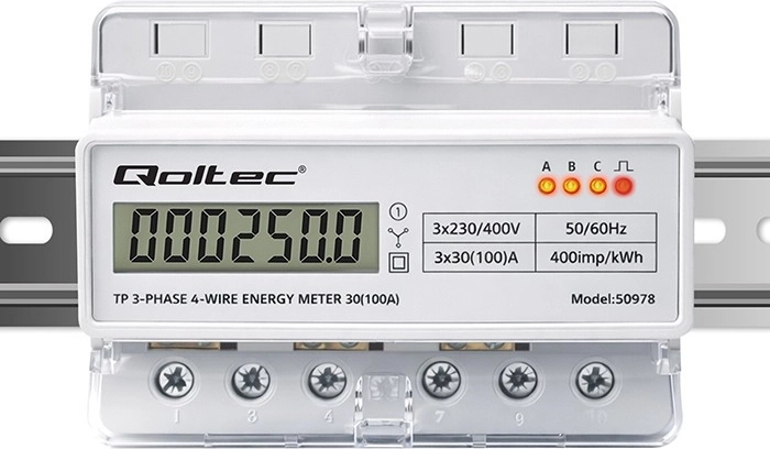 Indicație LED cu constantă de impuls 400 imp/kWh