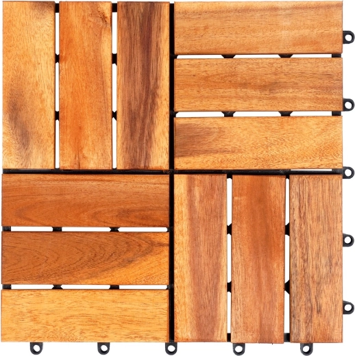 Lemn de salcâm natural cu finisaj rezistent