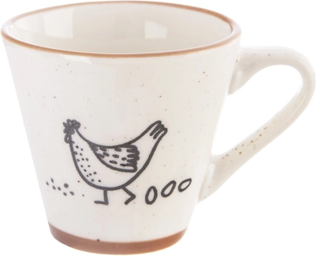Ceașcă din porțelan pentru espresso Statek – găină 70 ml