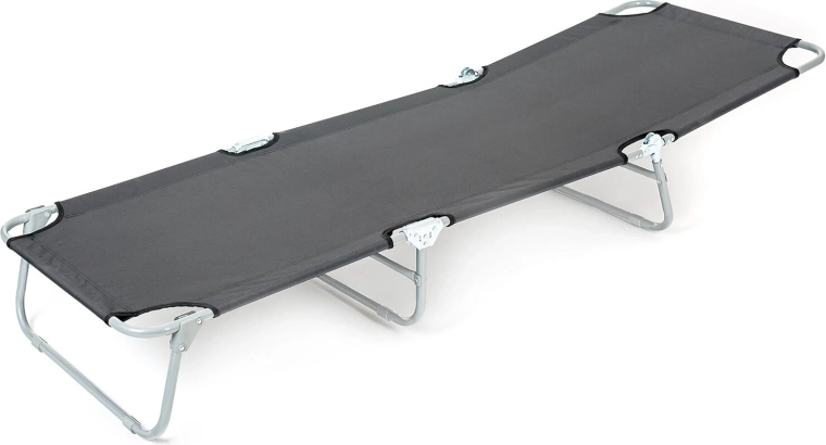 Cadru metalic stabil cu țesătură rezistentă