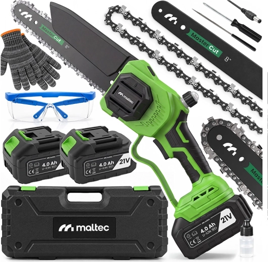 Fierăstrău cu lanț pe acumulator MalTec MasterCut 8" 1050 W - 1 buc