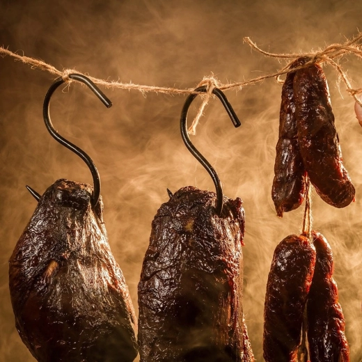 Ideal pentru afumarea cărnii, cârnaților și peștelui