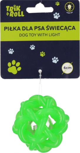 Minge luminoasă verde pentru câini