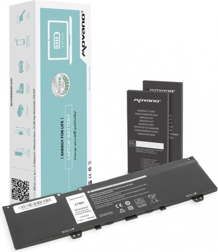 Baterie Movano pentru Dell Inspiron 13 5370/7373/7386 3200 mAh (37 Wh)