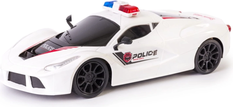 Mașină de poliție cu telecomandă 1:16 - 1 bucată