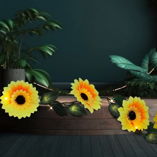 Decorațiune magică cu floarea-soarelui