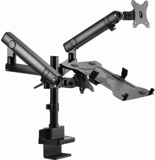 Suport ajustabil pentru monitor și notebook pentru birou