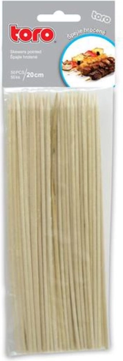 Bețe ascuțite 20 cm TORO, 50 buc