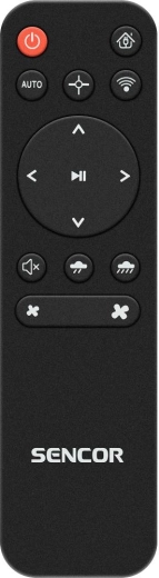 Telecomandă de rezervă SENCOR SRXD 9112 pentru set-top boxurile SRV 91x