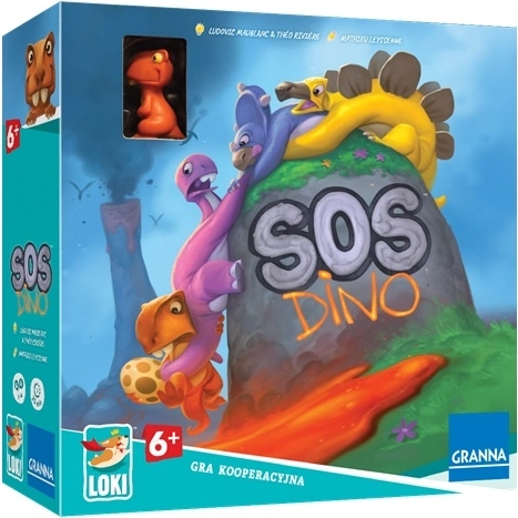 Loki SOS Dino – joc de societate cooperativ - 1 bucată