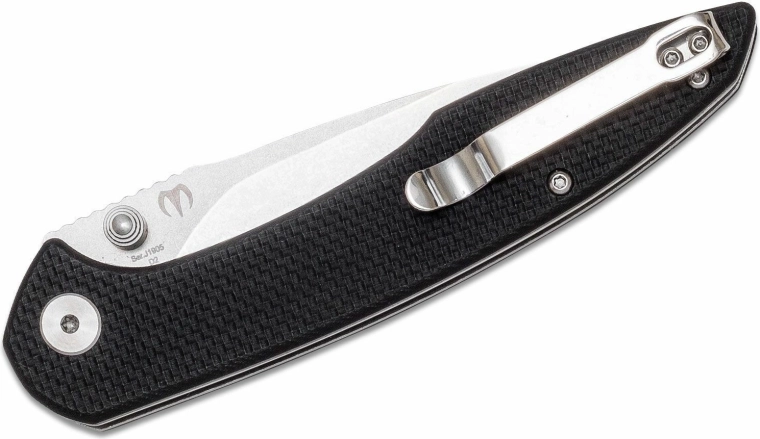 Mâner G10 durabil și clip de buzunar