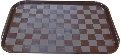 Tavă de servire din plastic 49 × 35 cm, mix de culori