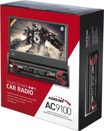 Ecran tactil extensibil de 7" pentru video și control