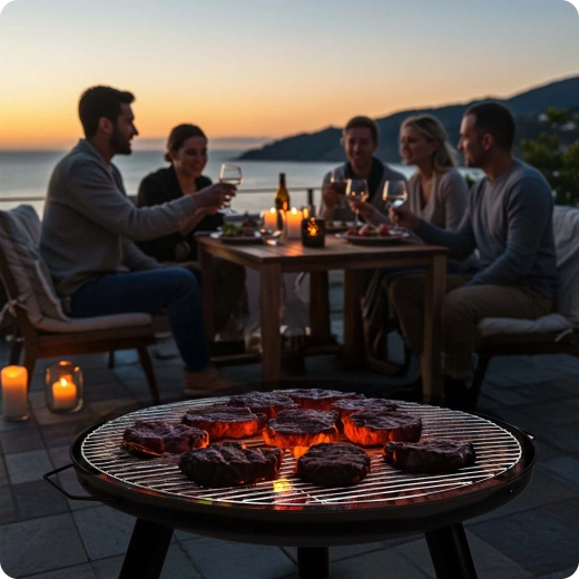 Grătar pentru gustări rapide