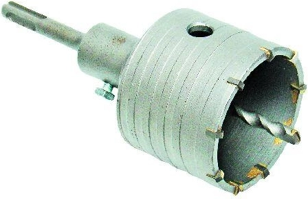 Coroană carotă 73 mm cu carbură sinterizată și prindere SDS Plus