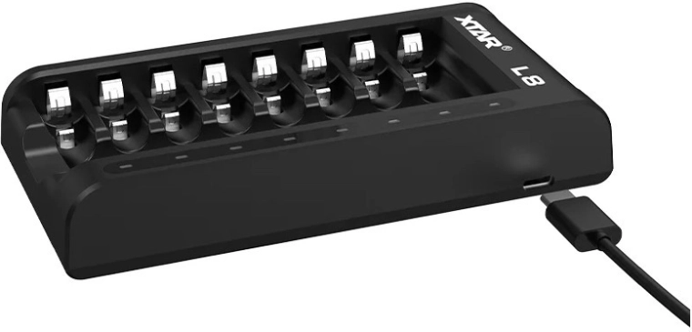 Pentru AA/AAA 1,5 V și 1,2 V