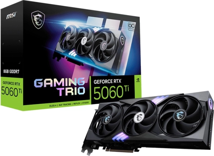 MSI GeForce RTX 5060 Ti 8GB Gaming trio OC placă video