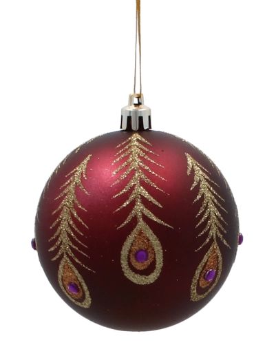 Finisaj mat și lucios, cu motive aurii