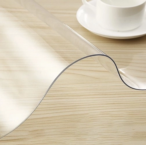 Efect transparent „de sticlă” fără a acoperi decorul