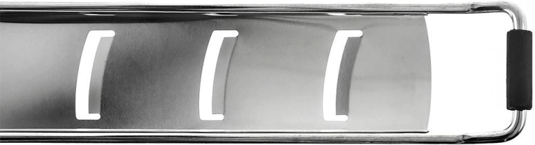 Cinci lame din inox ascuțite pentru felii uniforme