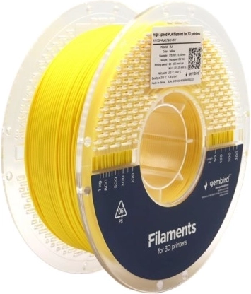 Filament PLA High Speed 1,75 mm, 1 kg, galben