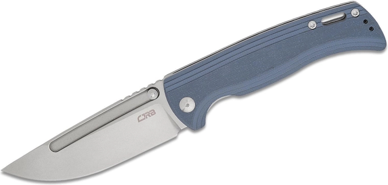 Cuțit pliabil CJRB Resource 10,6 cm, stonewash, G10 gri