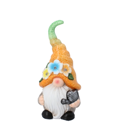 Piticul de grădină cu iluminare LED – decorațiune băiat sau fată, set 2 buc.