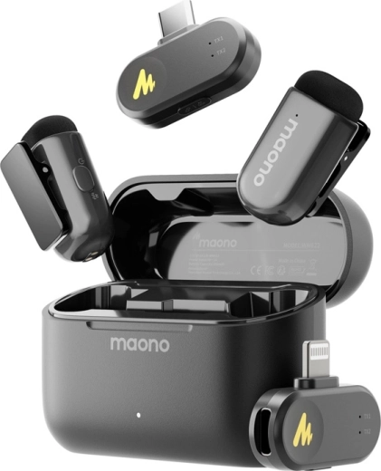 Duo compact de microfoane și receptor Lightning