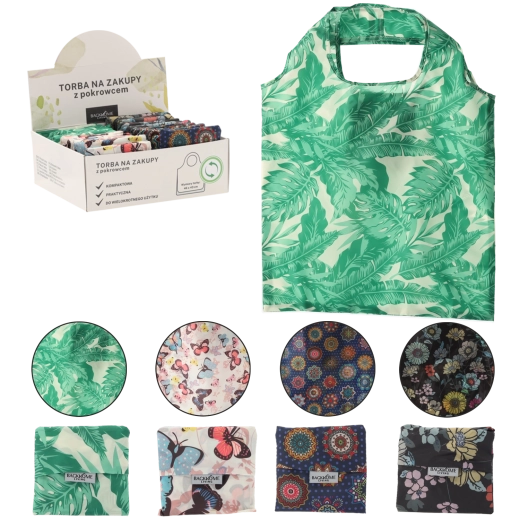 Geantă de cumpărături reutilizabilă Torba na zakupy 42 × 41 cm – mix de modele