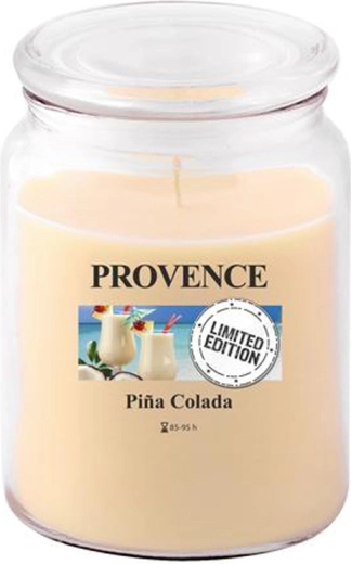 Lumânare parfumată în pahar PROVENCE piña colada 95 h